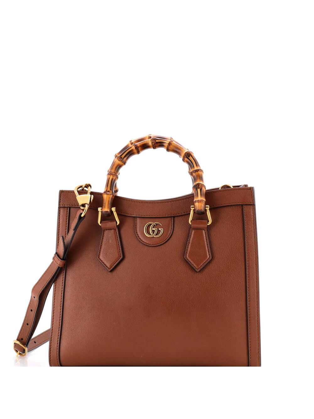 Gucci Diana Nm Bamboo Handle Tote #366635G24B